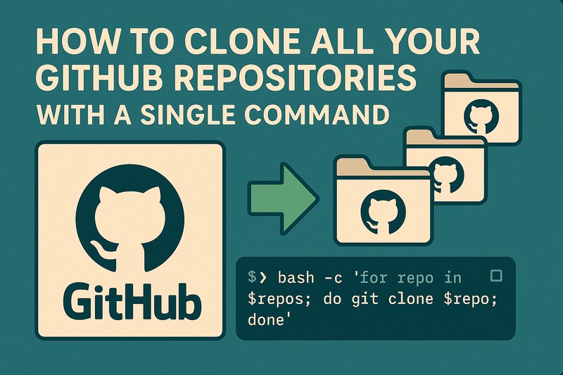 How to Clone All Your GitHub Repositories with a Single Command