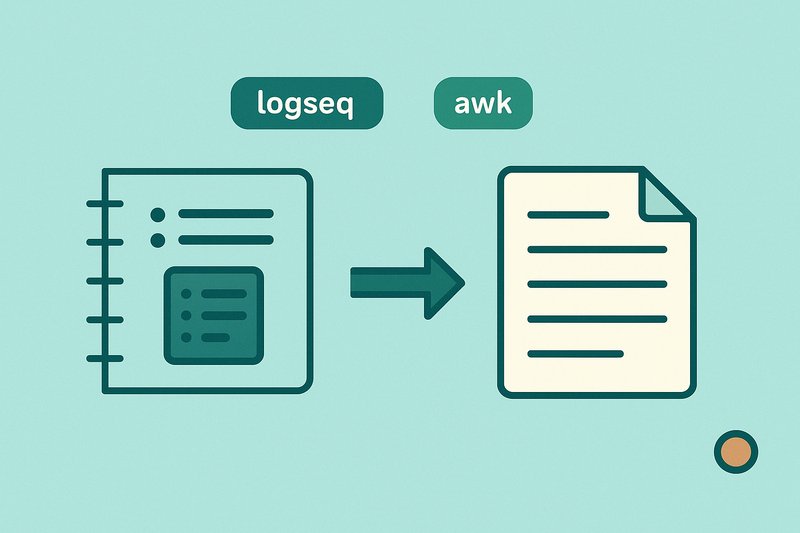 How to Extract Specific Information from Logseq Using Awk