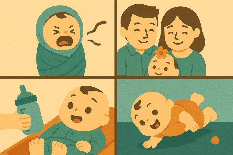 Minchu's First 10 Weeks: From Birth to Rolling Adventures - A Complete Journey Recap